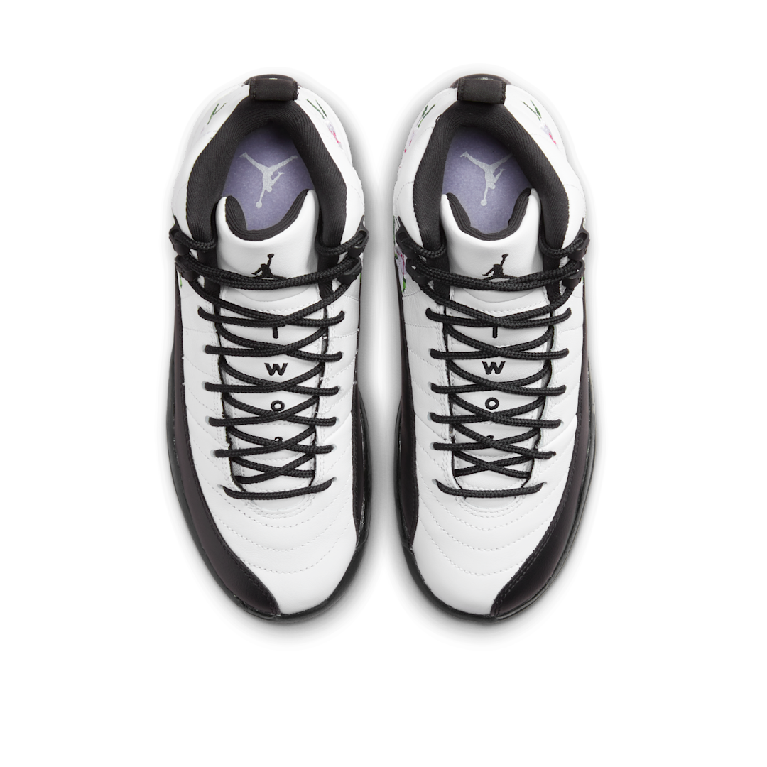 Overkicks - Air Jordan 12 Retro Floral (GS) (DR6956-100) - imagen 3
