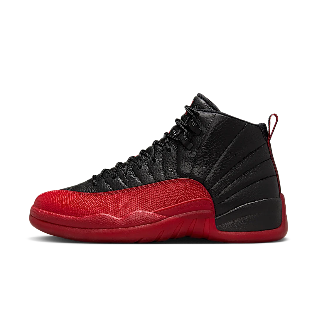 Overkicks - Air Jordan 12 Retro Flu Game (2025) (GS) (153265-002) - vista lateral
