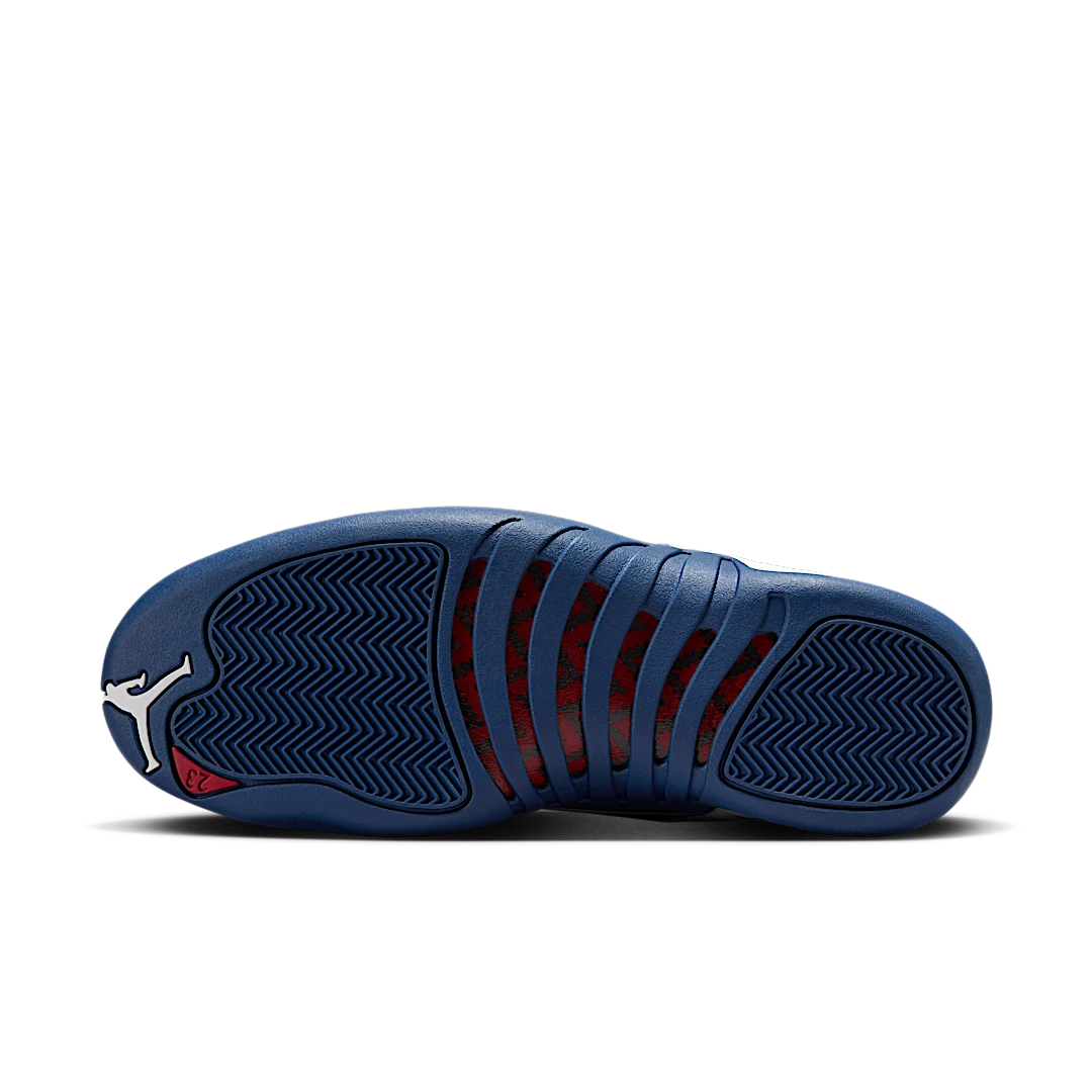 Overkicks - Air Jordan 12 Retro French Blue (2025) (CT8013-114) - detalle suela