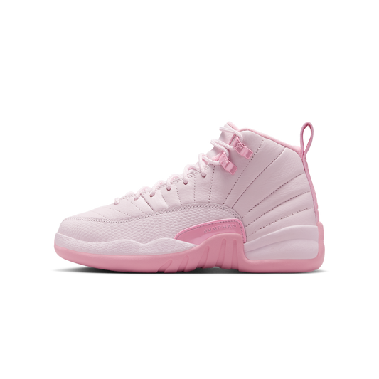 Overkicks - Air Jordan 12 Retro Pearl Pink (GS) (510815-600) - vista lateral