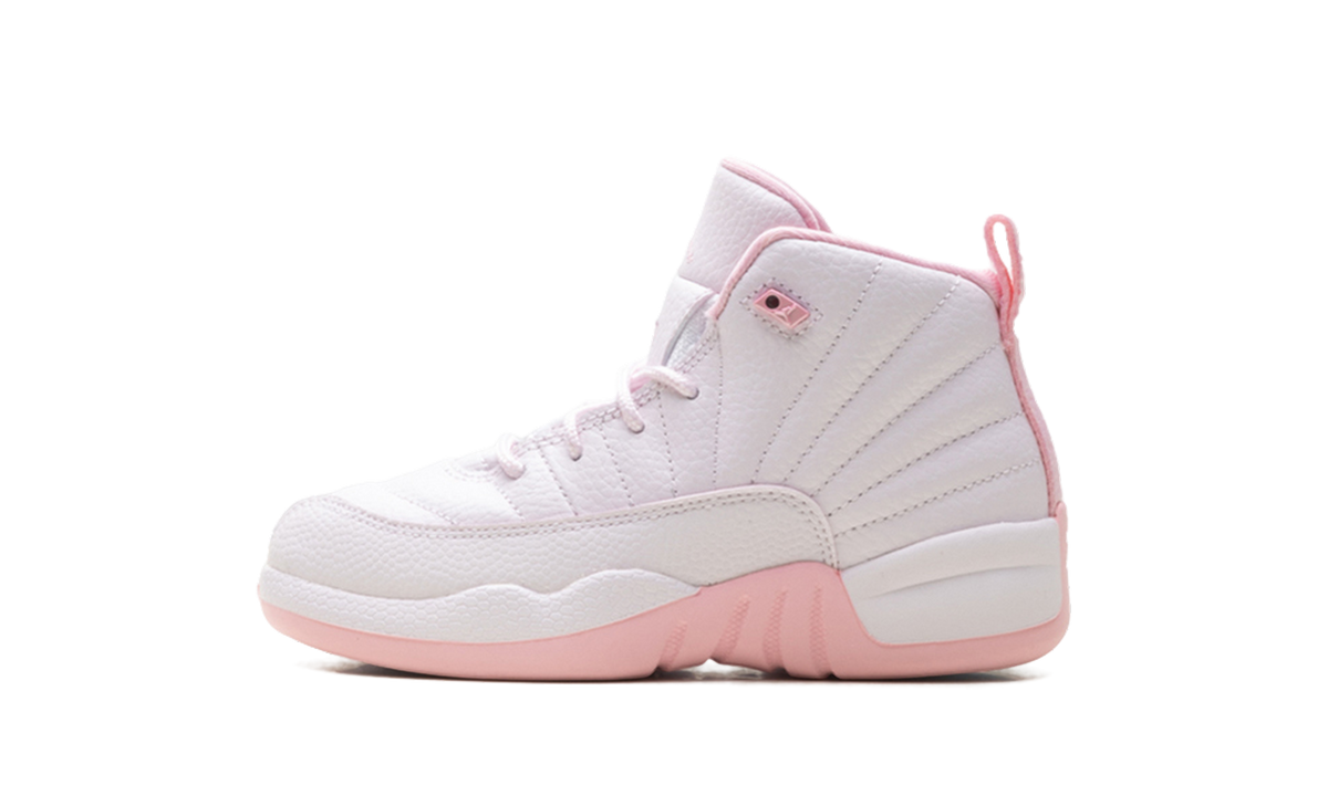 Overkicks - Air Jordan 12 Retro Pearl Pink (PS) (510816-600) - vista lateral