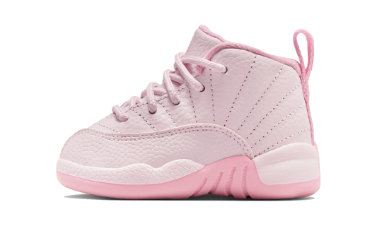 Overkicks - Air Jordan 12 Retro Pearl Pink (TD) (819666-600) - vista lateral