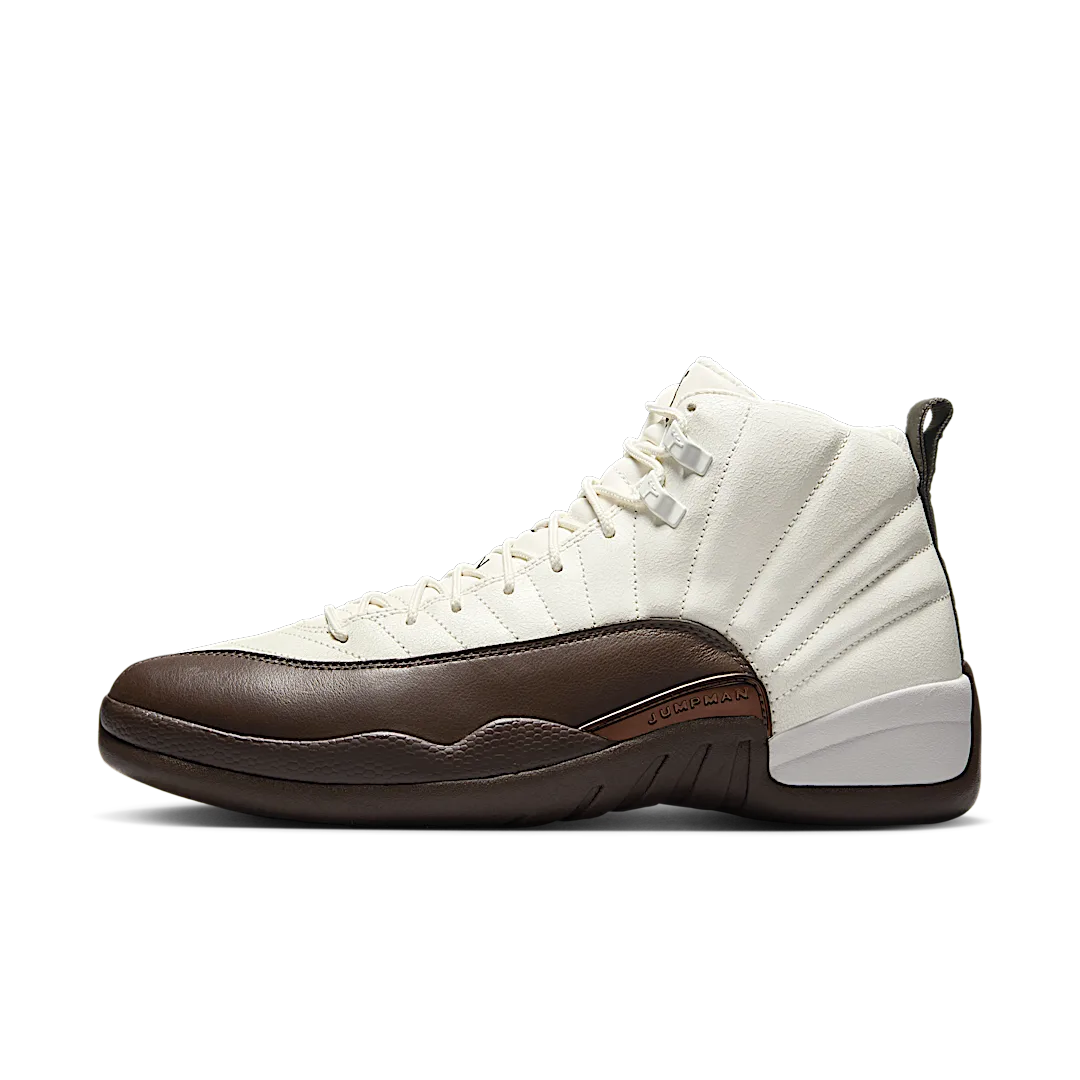 Overkicks - Air Jordan 12 Retro SP SoleFly Cafecito (FZ5026-100) - vista lateral