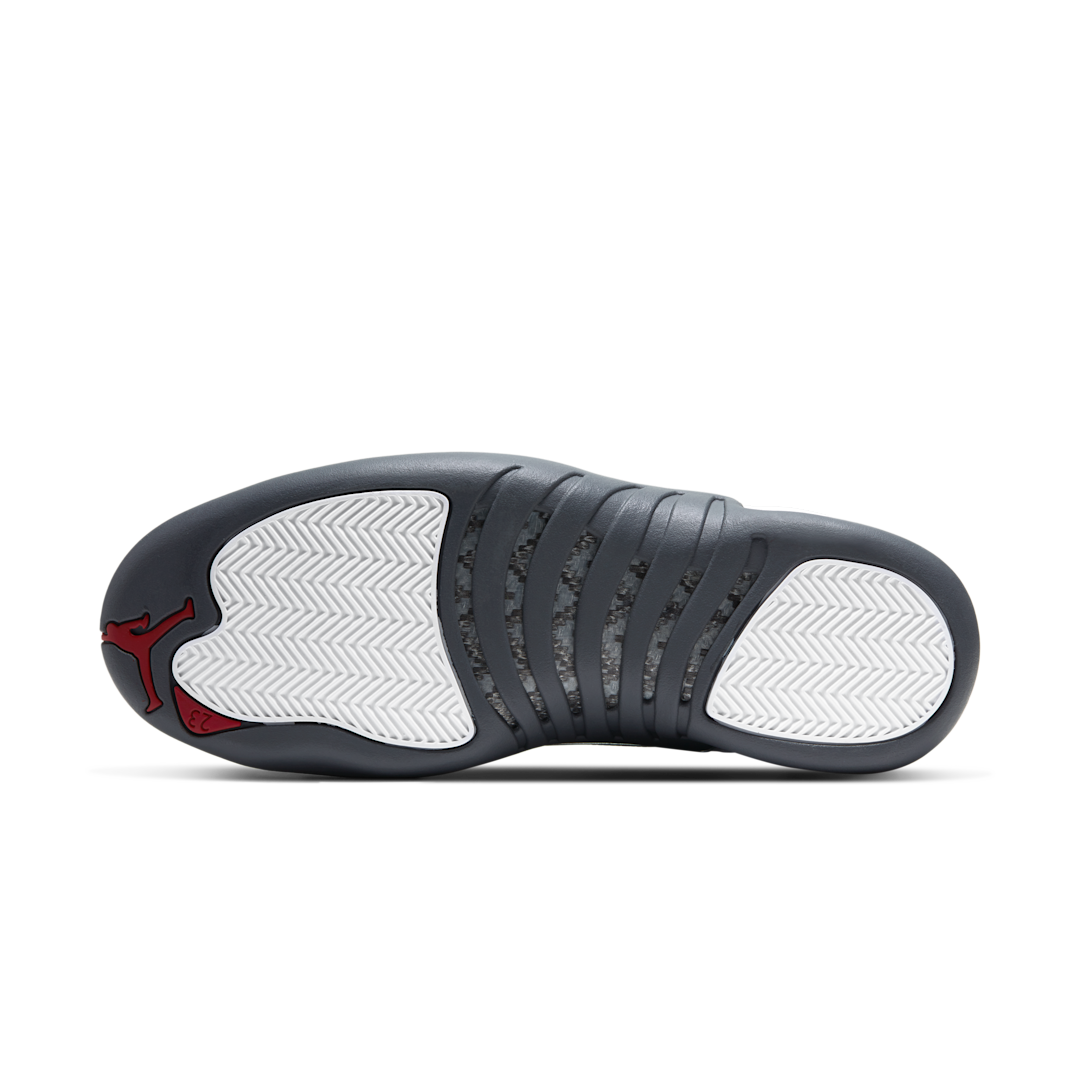 Overkicks - Air Jordan 12 Retro White Dark Grey (130690-160) - detalle suela