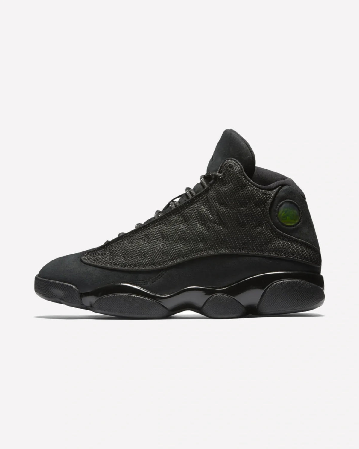 Overkicks - Air Jordan 13 Retro Black Cat (414571-011) - vista lateral