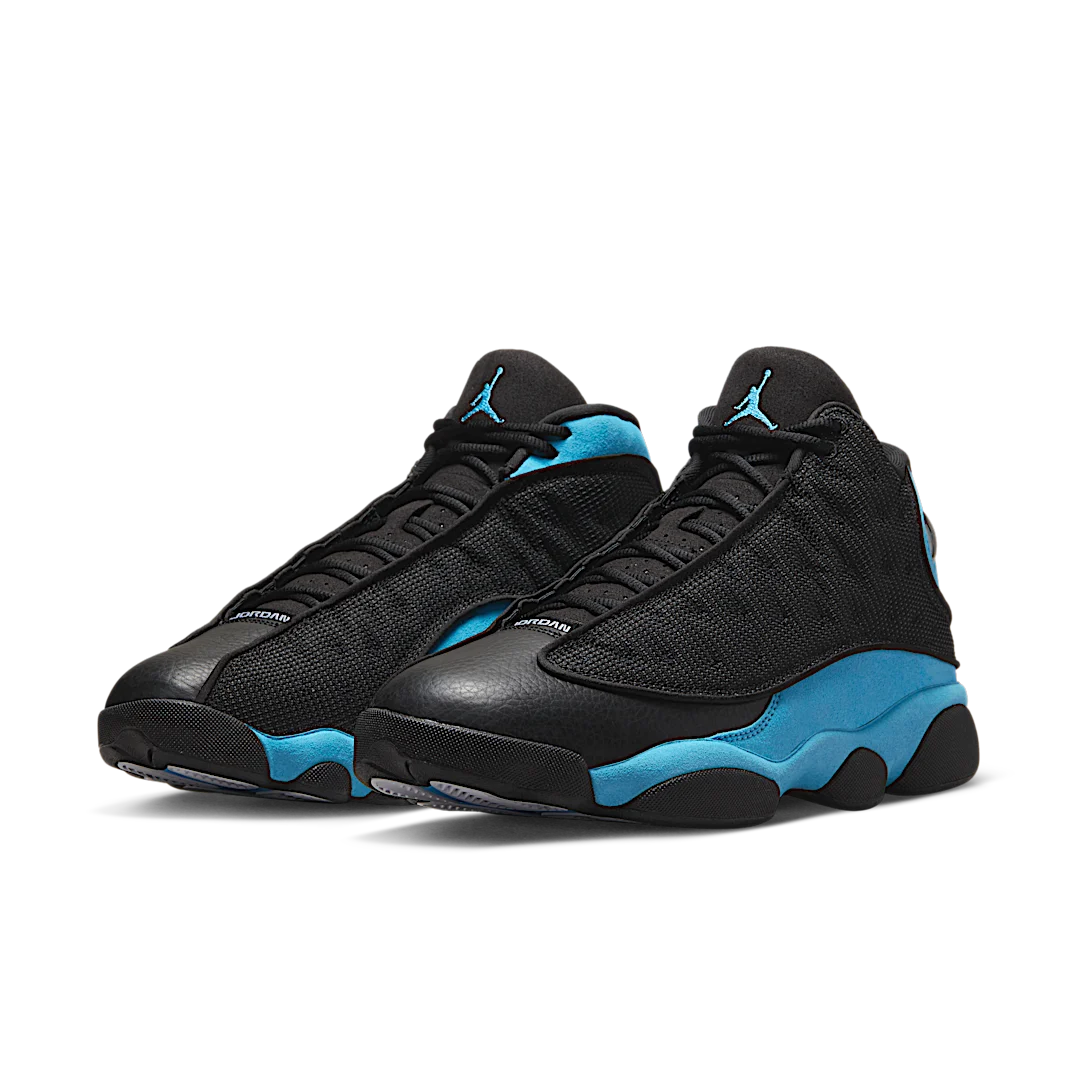 Overkicks - Air Jordan 13 Retro Black University Blue (DJ5982-041) - vista trasera