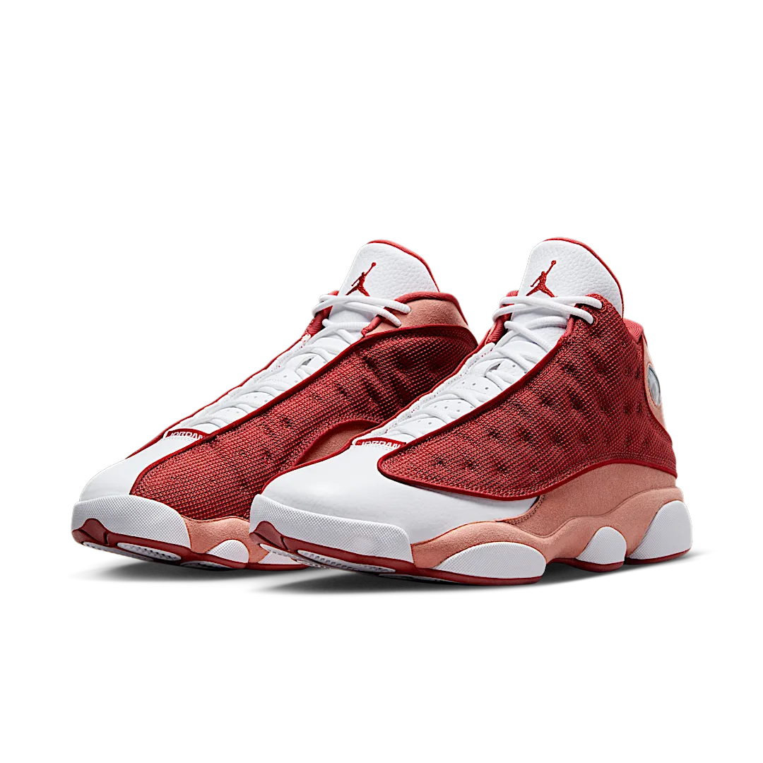 Overkicks - Air Jordan 13 Retro Dune Red (DJ5982-601) - vista trasera