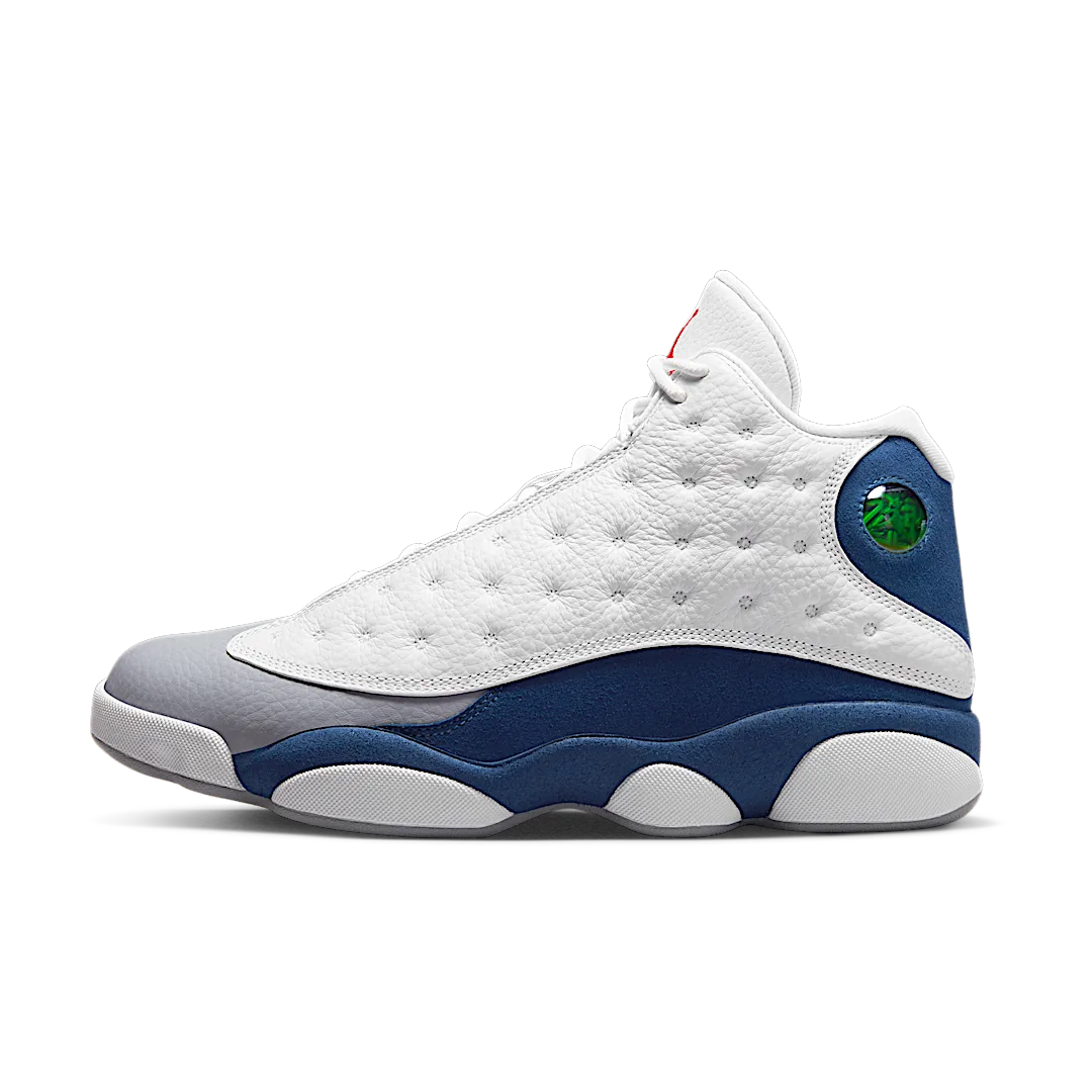Overkicks - Air Jordan 13 Retro French Blue (414571-164) - vista lateral