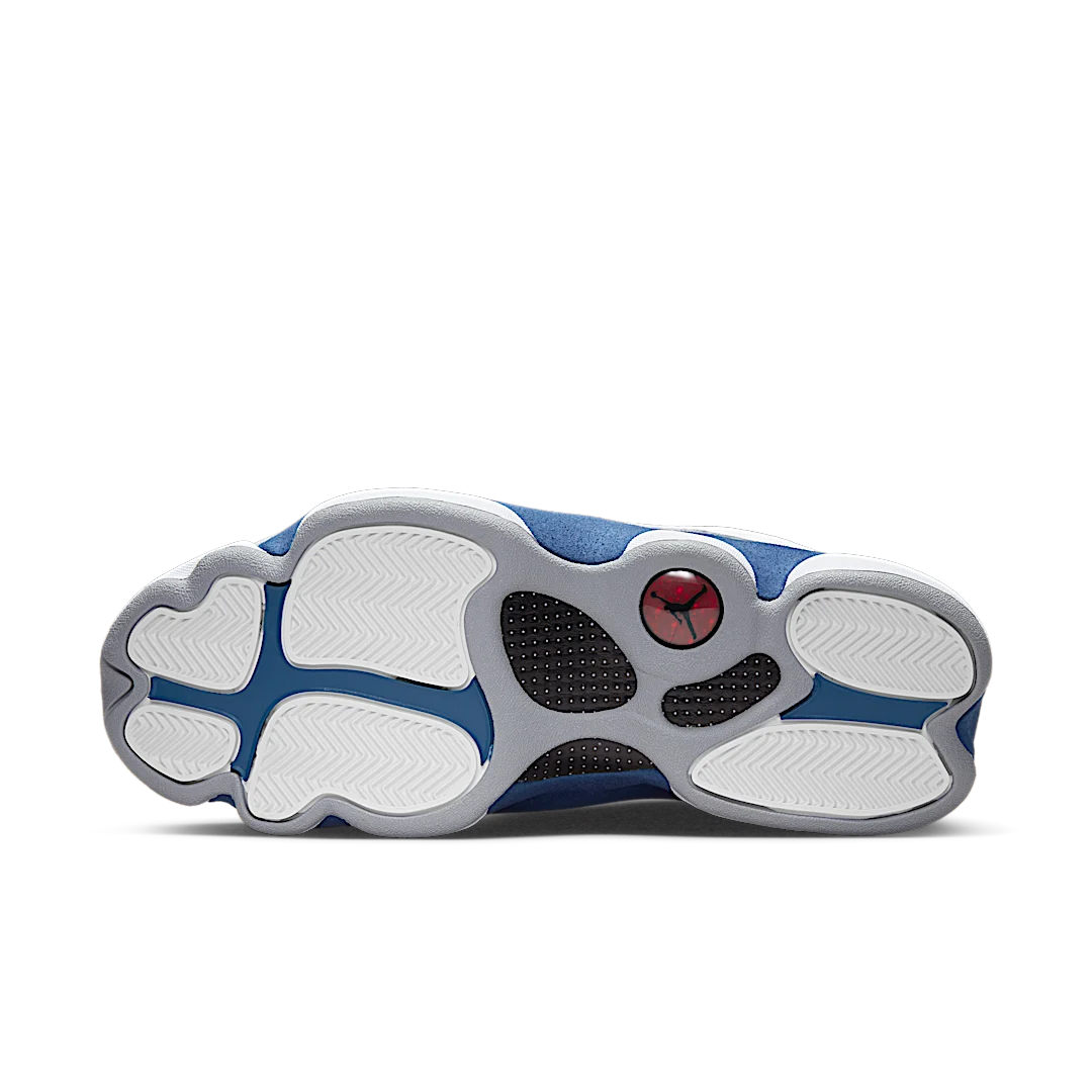 Overkicks - Air Jordan 13 Retro French Blue (414571-164) - detalle suela
