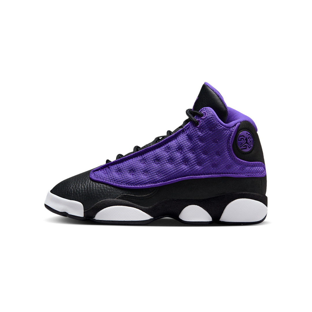 Overkicks - Air Jordan 13 Retro Purple Venom (GS) (FD4648-501) - vista lateral
