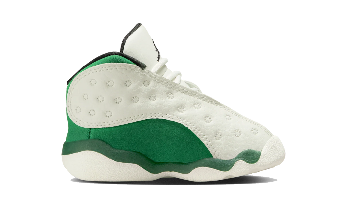 Overkicks - Air Jordan 13 Retro Sail Pine Green (TD) (HQ0781-103) - imagen 4