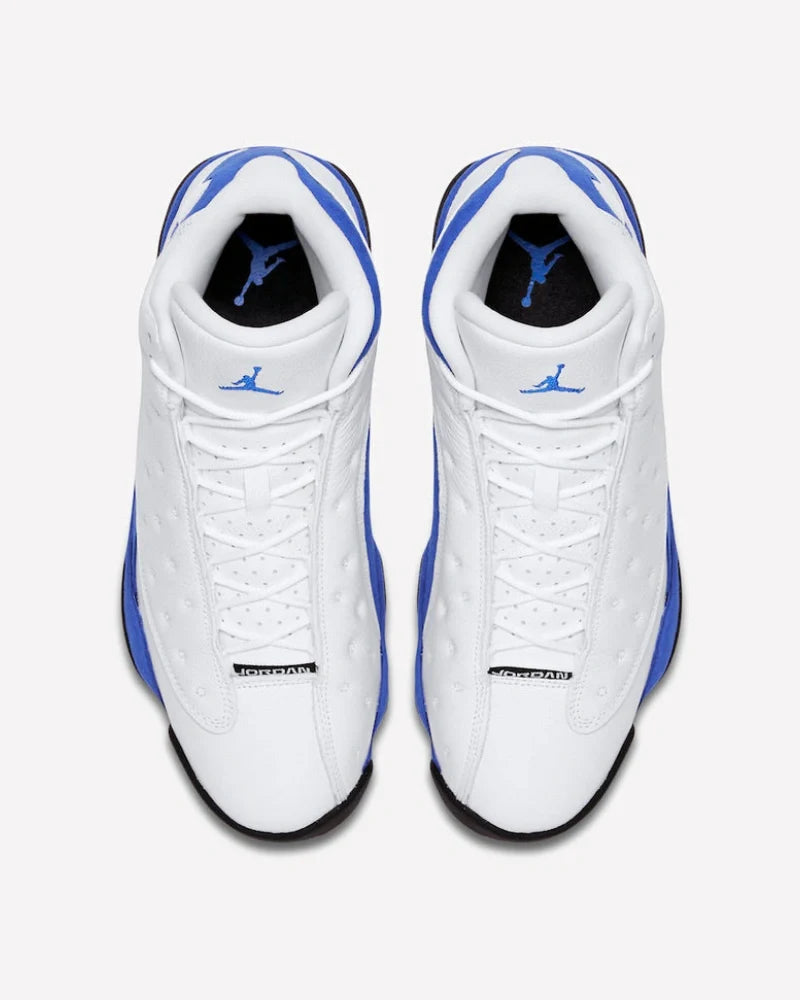 Overkicks - Air Jordan 13 Retro White Hyper Royal Black (414571-117) - imagen 3