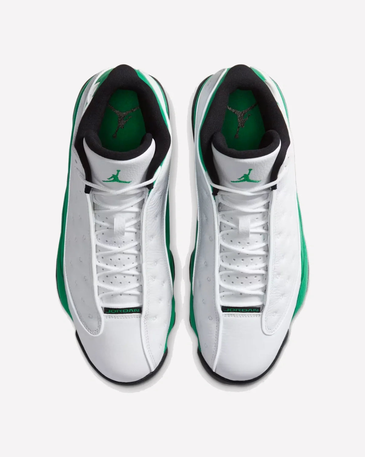 Overkicks - Air Jordan 13 Retro White Lucky Green (DB6537-113/414571-113) - imagen 4
