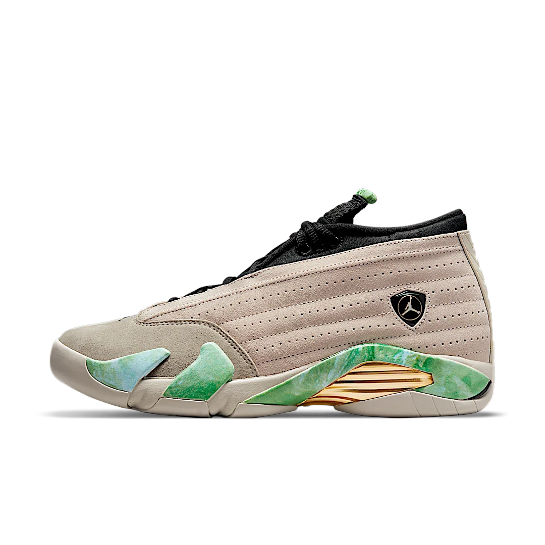 Overkicks - Air Jordan 14 Retro Aleali May Fortune (DJ1034-200) - vista lateral
