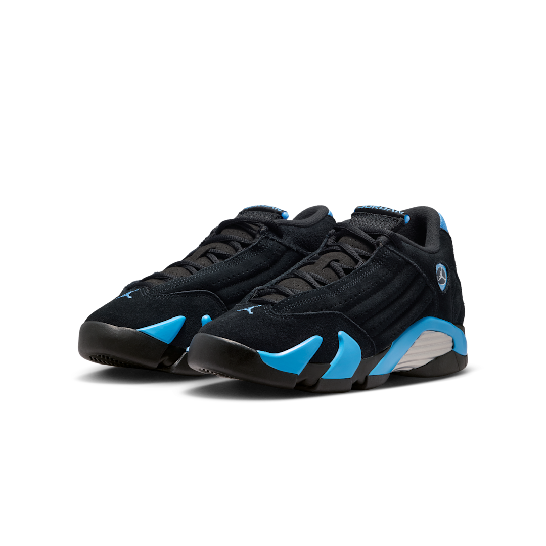 Overkicks - Air Jordan 14 Retro Black University Blue (2026) (GS) (487524-007) - imagen 2