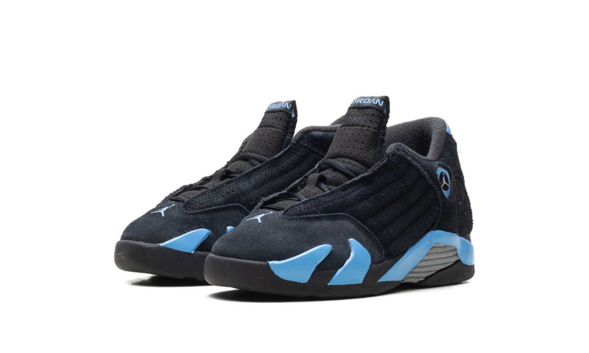 Overkicks - Air Jordan 14 Retro Black University Blue (2026) (PS) (312092-007) - imagen 2