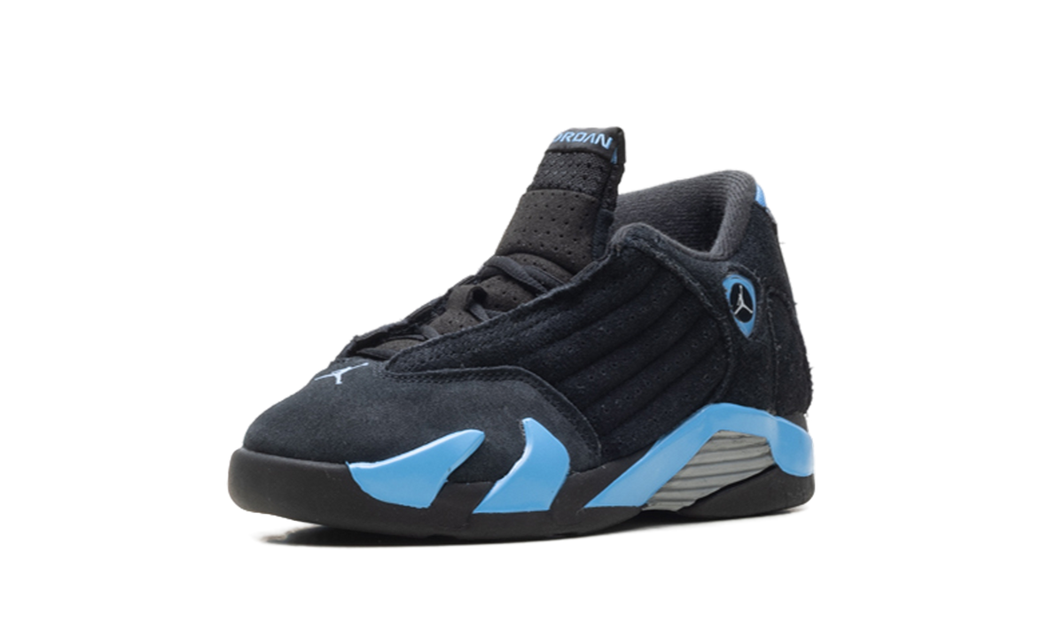 Overkicks - Air Jordan 14 Retro Black University Blue (2026) (PS) (312092-007) - imagen 4