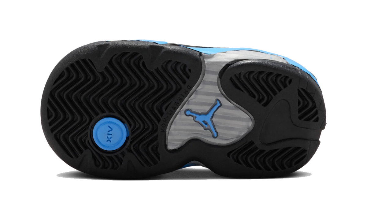 Overkicks - Air Jordan 14 Retro Black University Blue (2026) (TD) (312093-007) - imagen 3