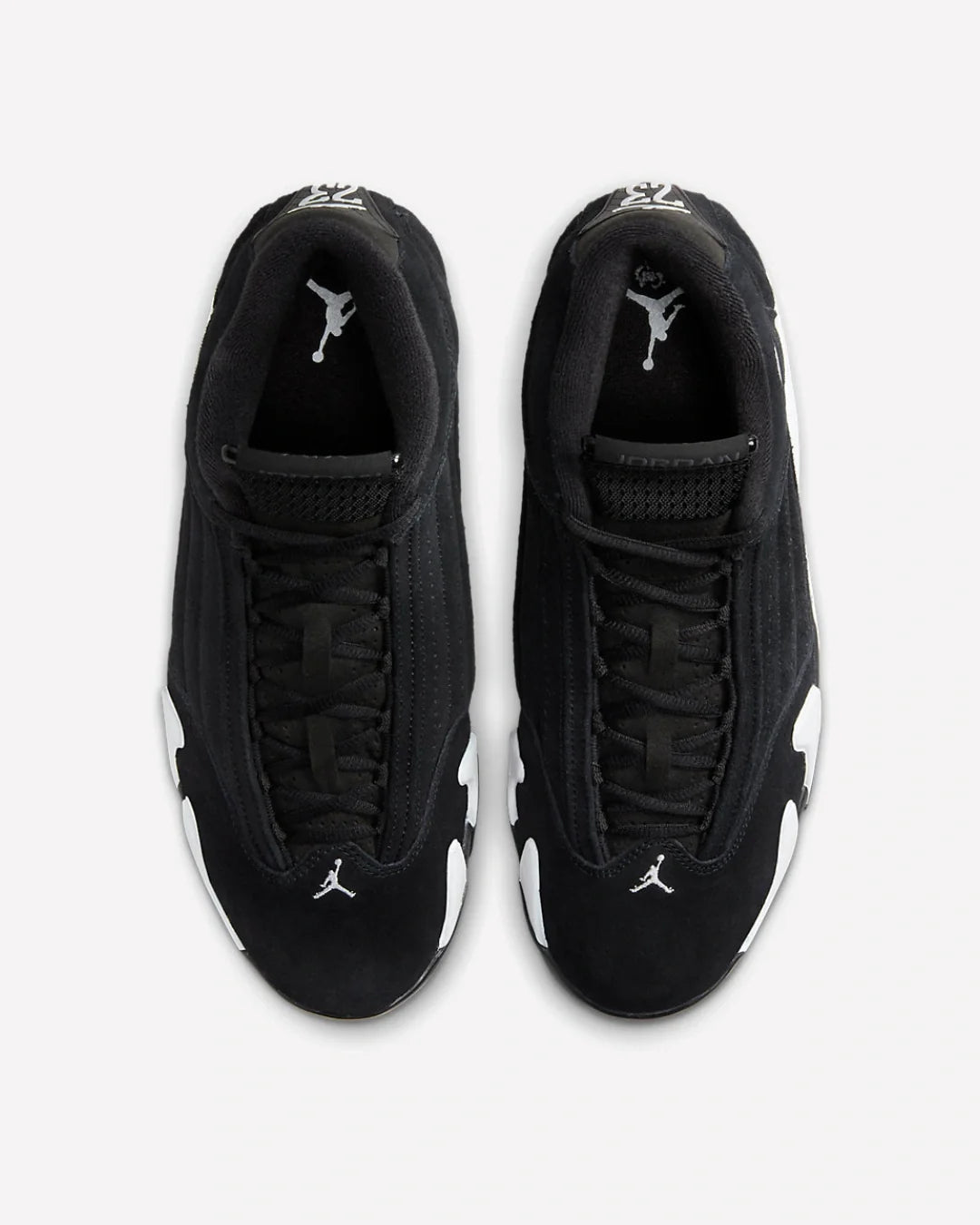 Overkicks - Air Jordan 14 Retro Black White (487471-016) - imagen 3