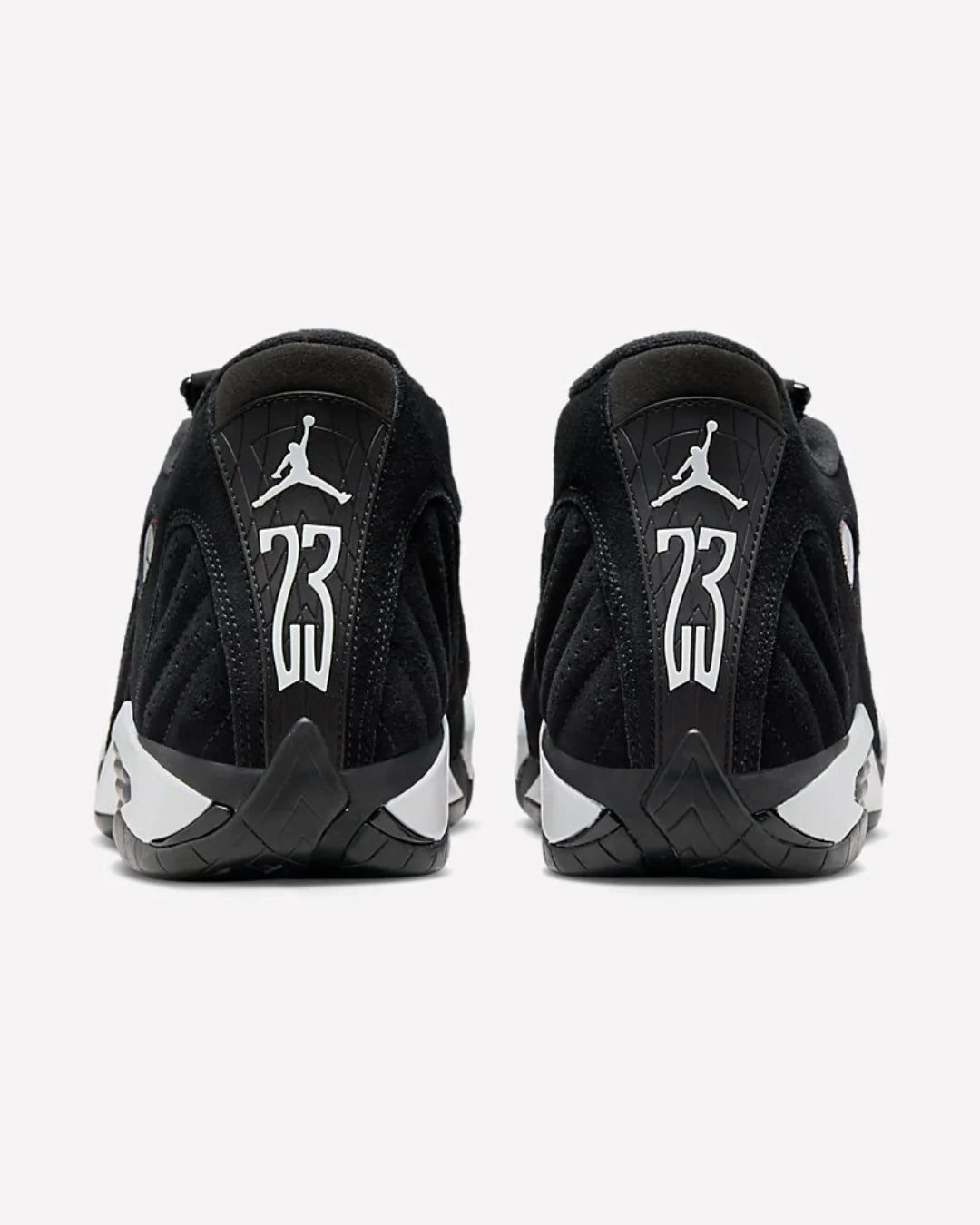 Overkicks - Air Jordan 14 Retro Black White (487471-016) - imagen 4