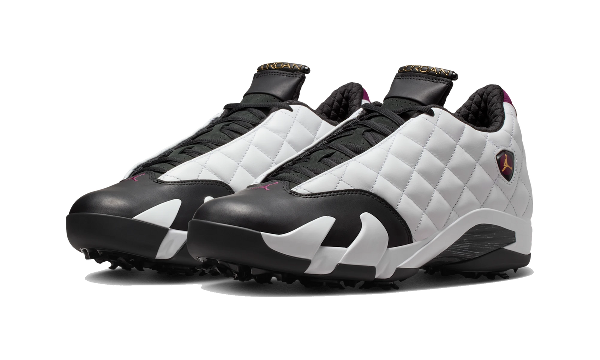 Overkicks - Air Jordan 14 Retro Golf NRG Bordeaux (IB1828-100) - vista trasera