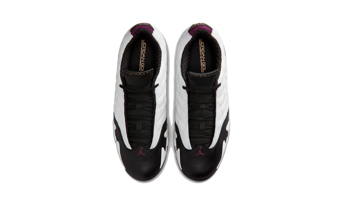 Overkicks - Air Jordan 14 Retro Golf NRG Bordeaux (IB1828-100) - vista superior