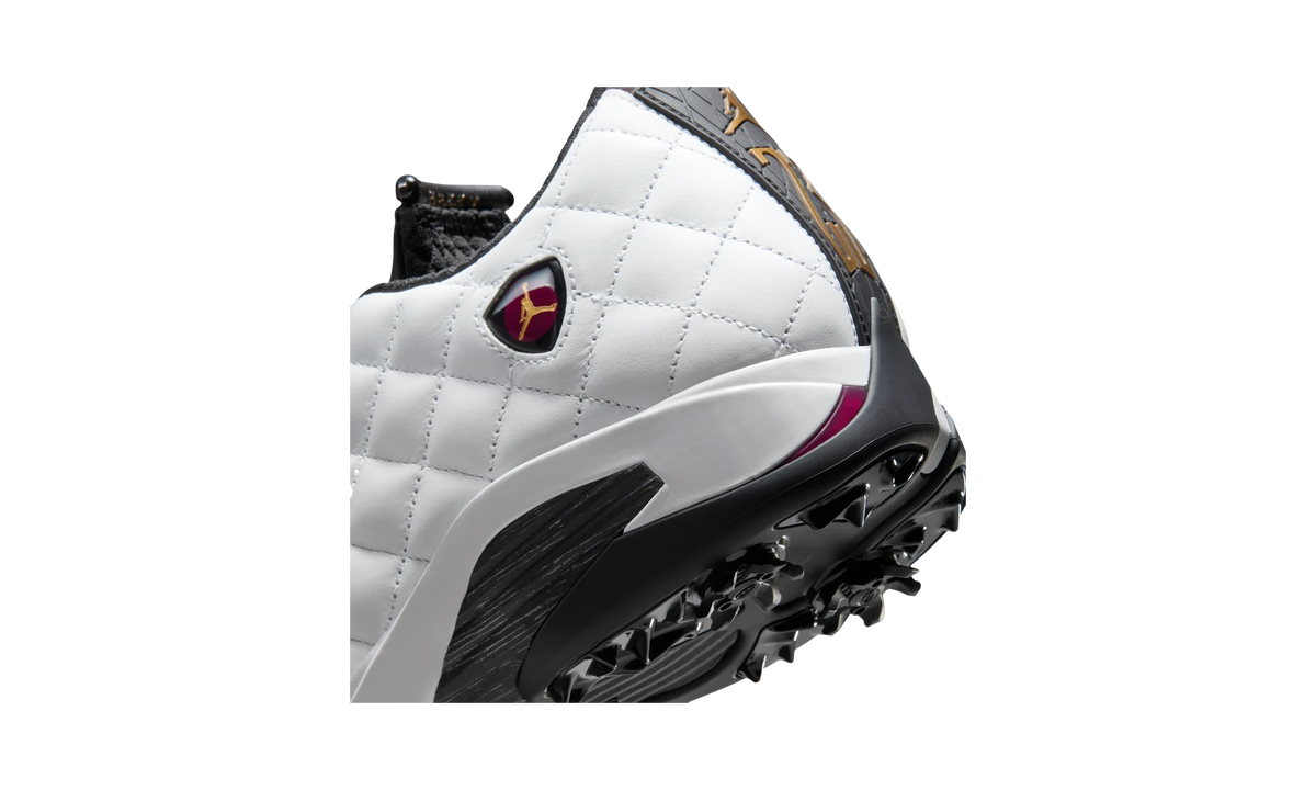 Overkicks - Air Jordan 14 Retro Golf NRG Bordeaux (IB1828-100) - detalle