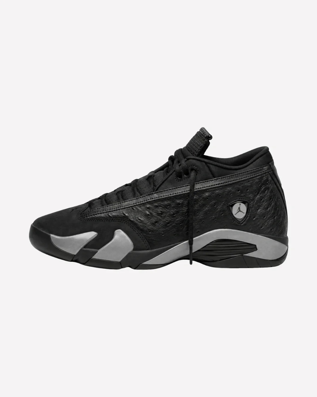 Overkicks - Air Jordan 14 Retro Low Black Pack (IZ3884-001) - vista lateral
