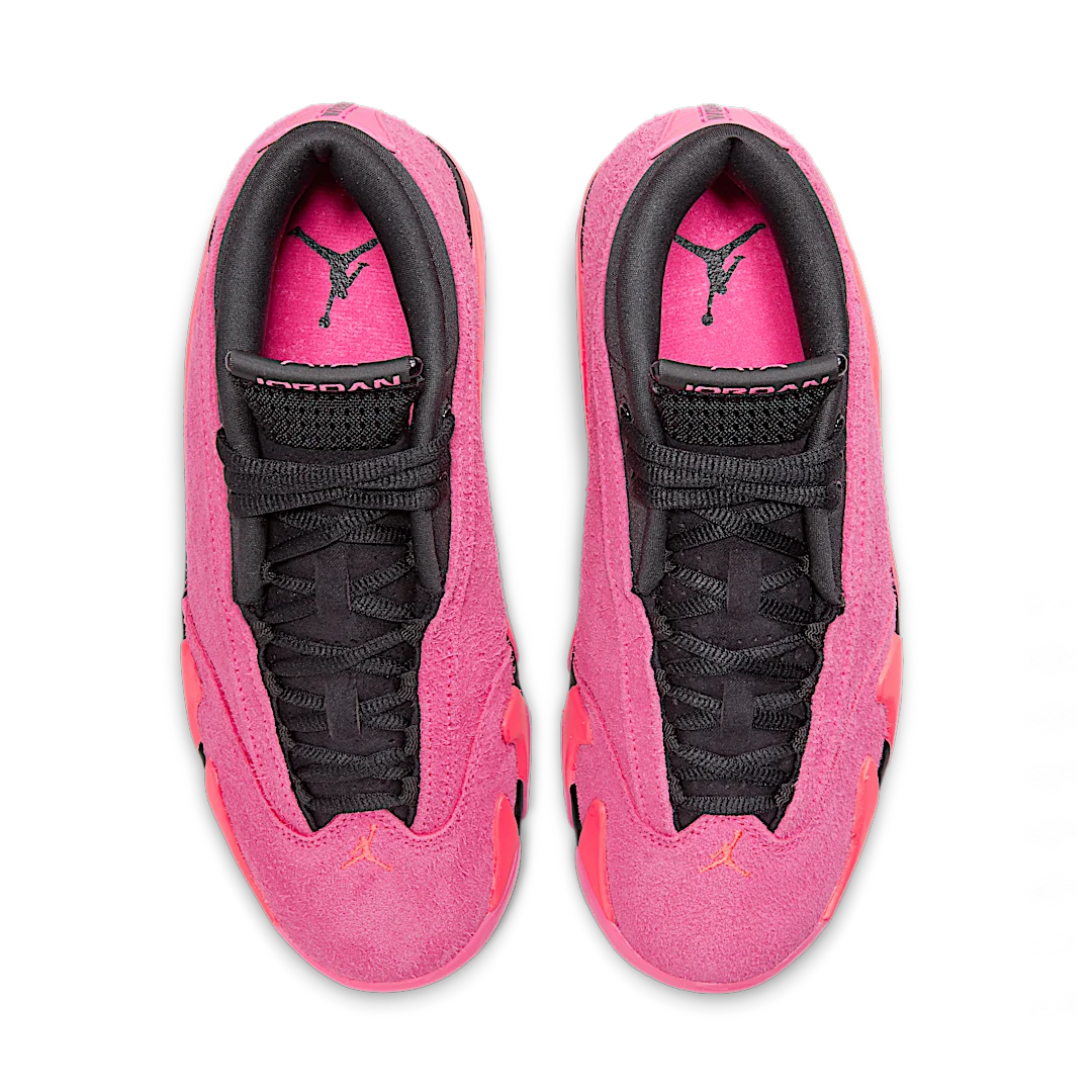 Overkicks - Air Jordan 14 Retro Low Shocking Pink (DH4121-600) - par completo