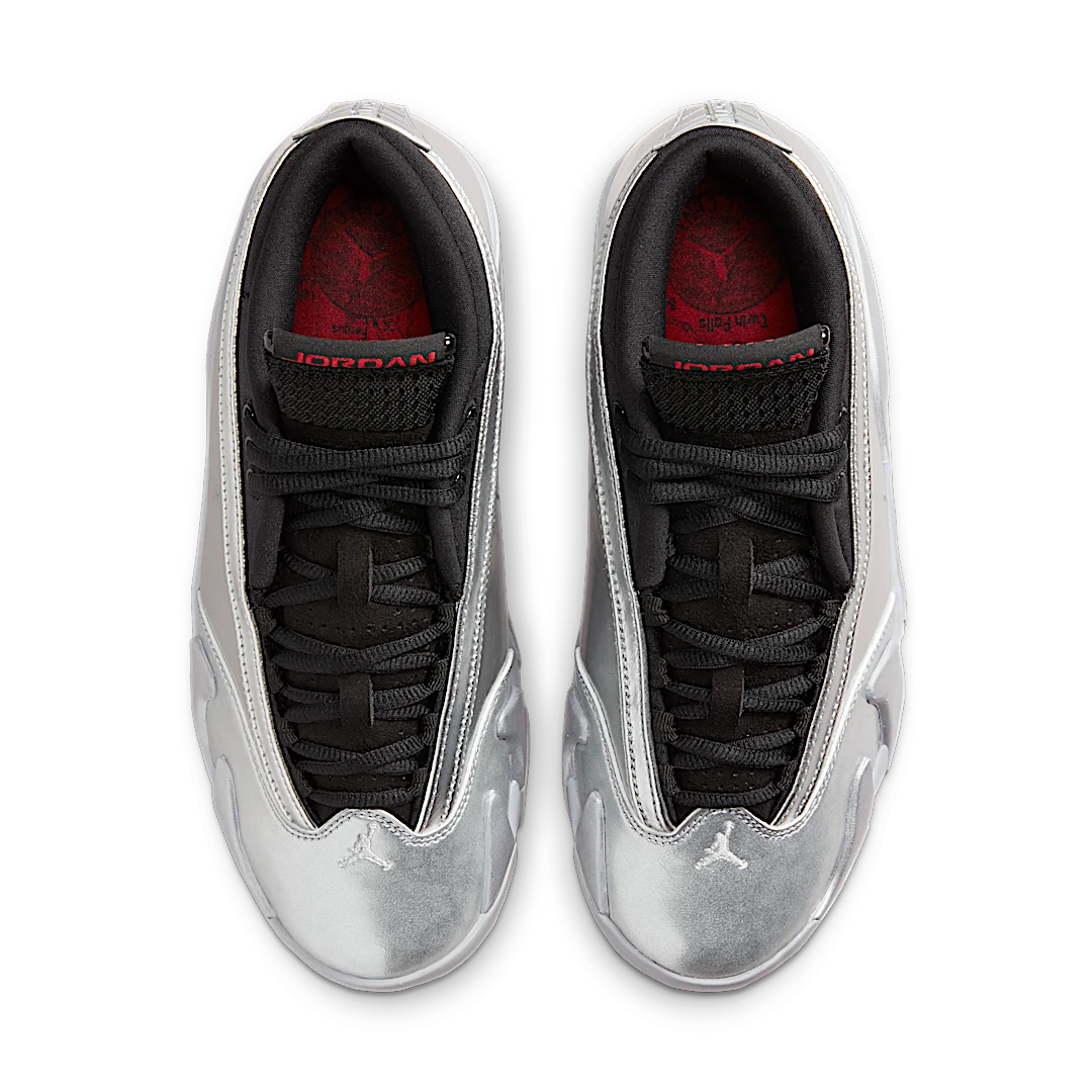 Overkicks - Air Jordan 14 Retro Metallic Silver (DH4121-060) - par completo