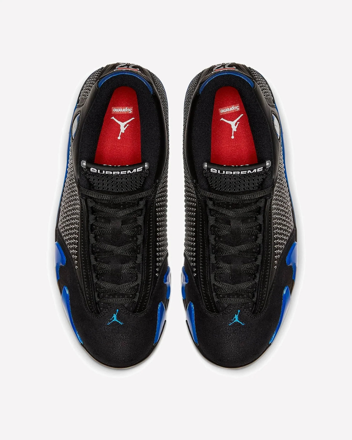 Overkicks - Air Jordan 14 Retro Supreme Black (BV7630-004) - imagen 3