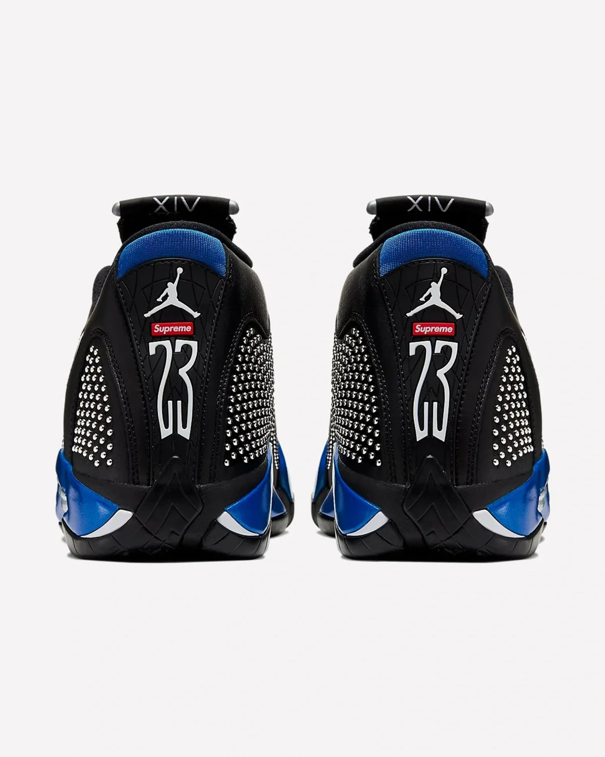 Overkicks - Air Jordan 14 Retro Supreme Black (BV7630-004) - imagen 4