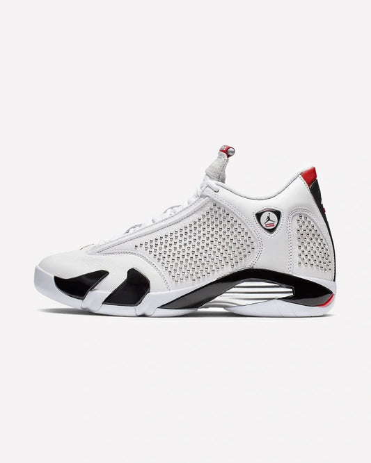 Overkicks - Air Jordan 14 Retro Supreme White (BV7630-106) - vista lateral