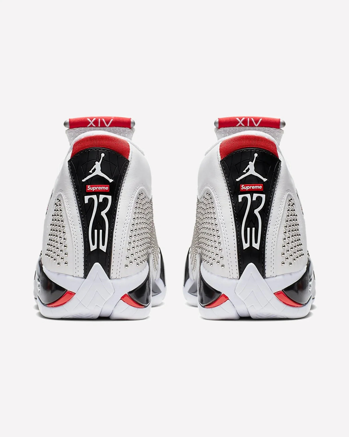 Overkicks - Air Jordan 14 Retro Supreme White (BV7630-106) - imagen 4