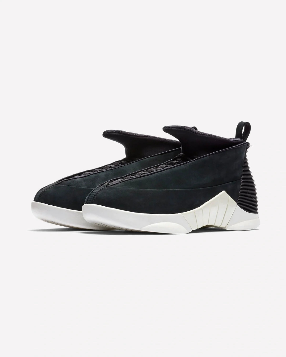 Overkicks - Air Jordan 15 Retro PSNY Black Suede (921194-011) - imagen 2