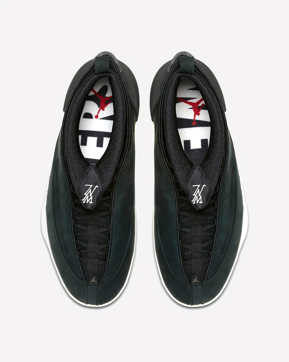 Overkicks - Air Jordan 15 Retro PSNY Black Suede (921194-011) - imagen 3