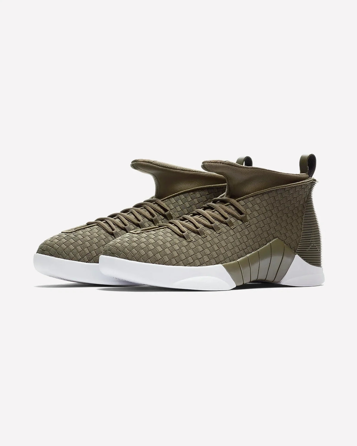 Overkicks - Air Jordan 15 Retro PSNY Woven Olive (AO2568-200) - imagen 2