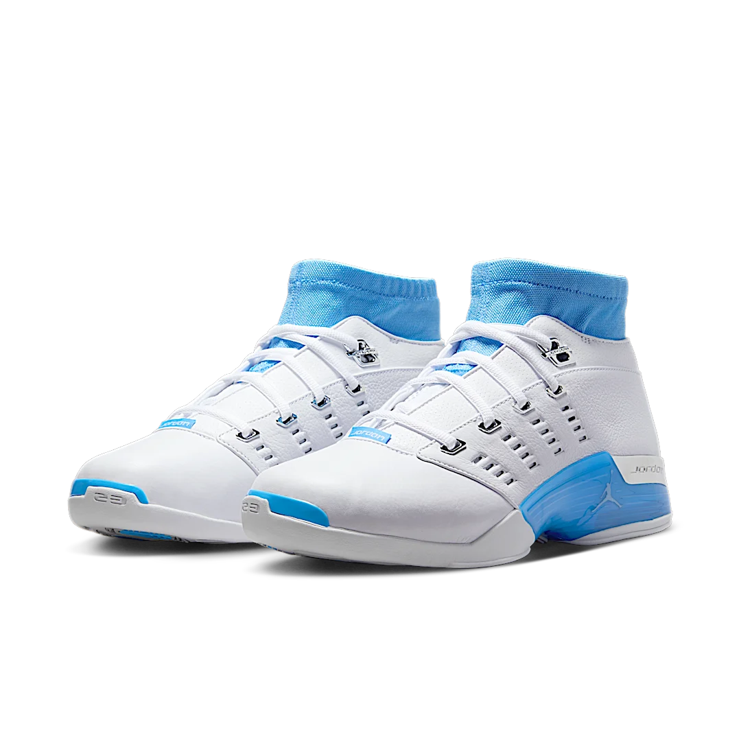 Overkicks - Air Jordan 17 Retro Low SP University Blue (2024) (FJ0395-101) - vista trasera
