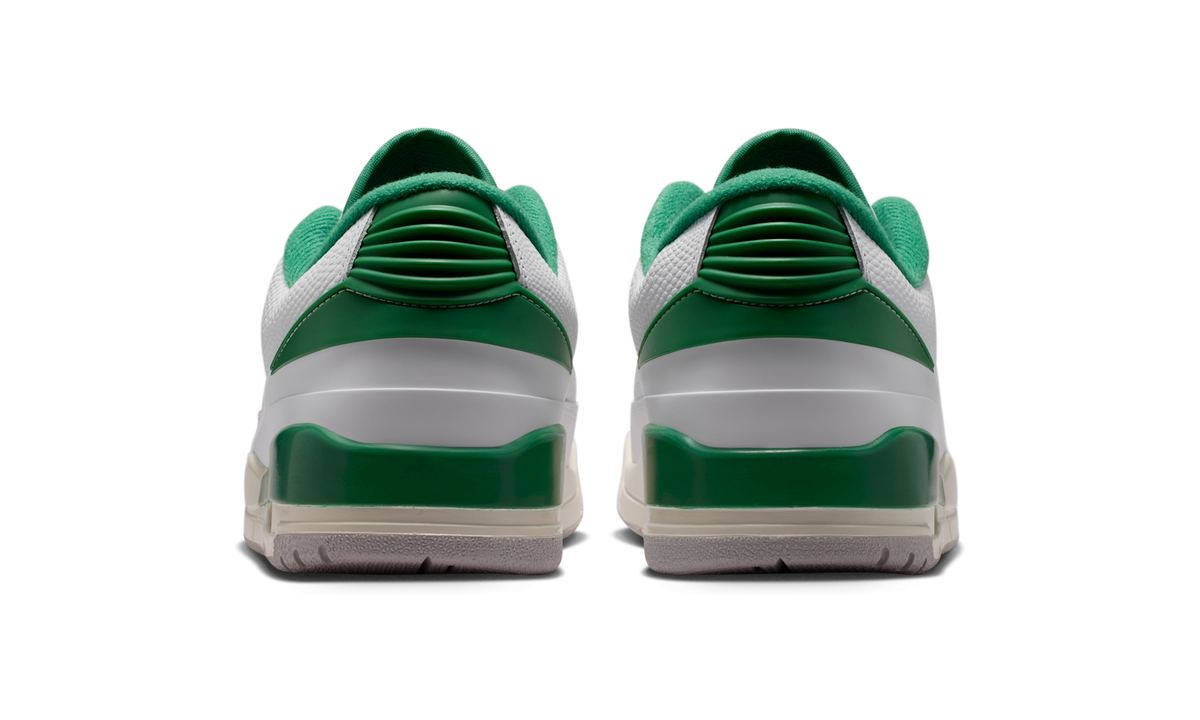Overkicks - Air Jordan 2/3 White Pine Green (FD0383-103) - detalle talón