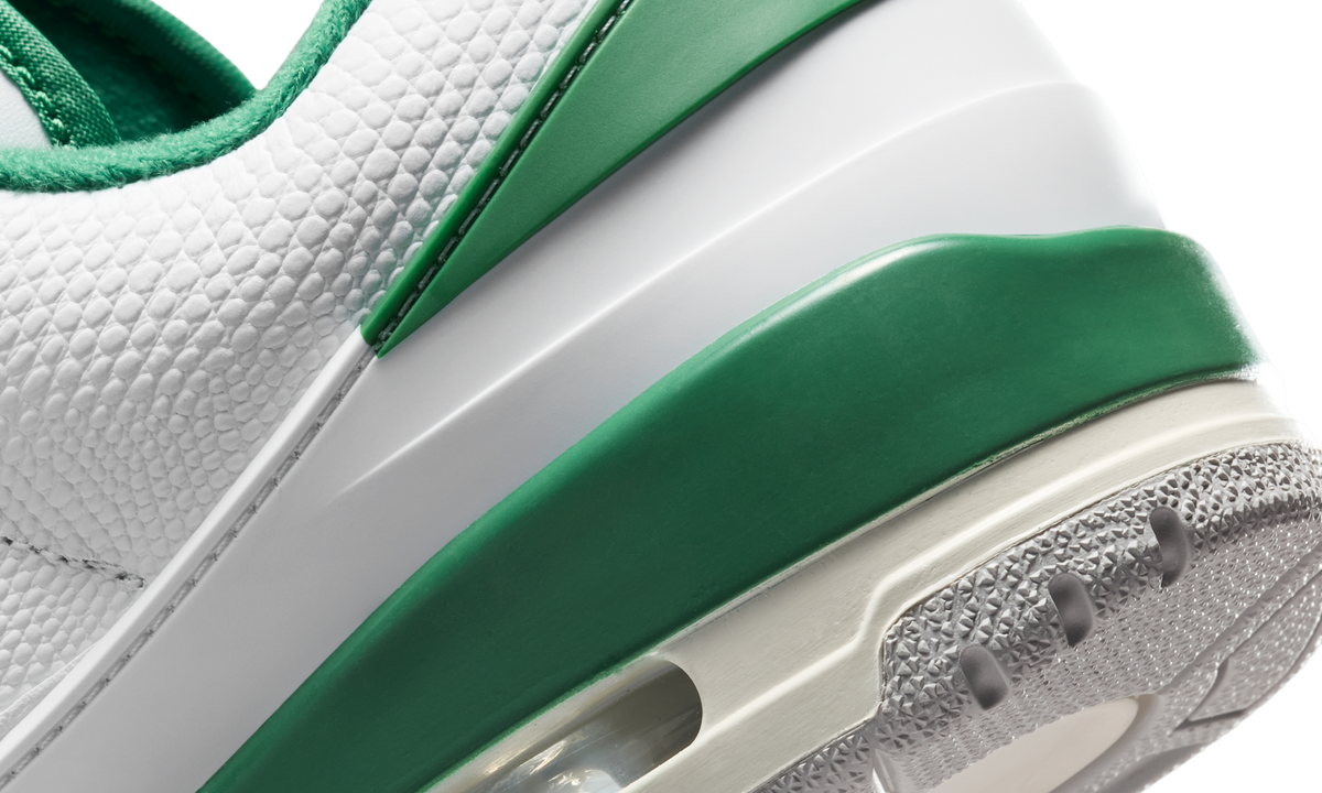 Overkicks - Air Jordan 2/3 White Pine Green (FD0383-103) - detalle