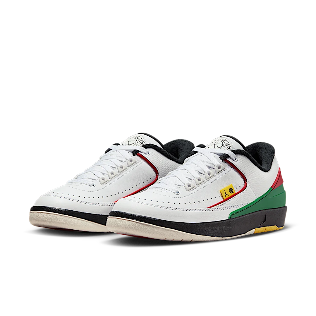 Overkicks - Air Jordan 2 Retro Low Quai 54 (2023) (FN7686-100) - vista trasera