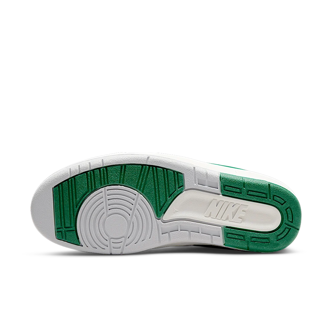 Overkicks - Air Jordan 2 Retro Low SE Nina Chanel Abney White Malachite (DQ0560-160) - detalle suela