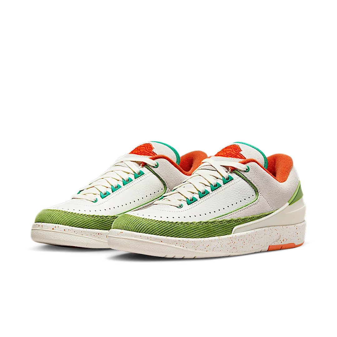Overkicks - Air Jordan 2 Retro Low TITAN (DV6206-183) - vista trasera
