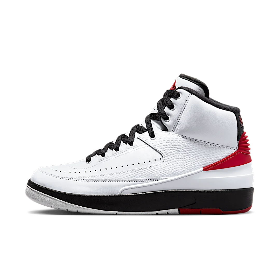 Overkicks - Air Jordan 2 Retro OG Chicago (2022) (DX4400-106) - vista lateral