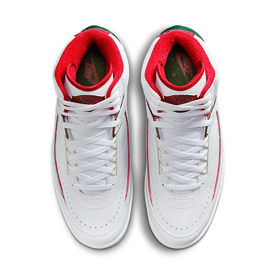 Overkicks - Air Jordan 2 Retro Origins (DR8884-101 / DQ8562-101) - par completo