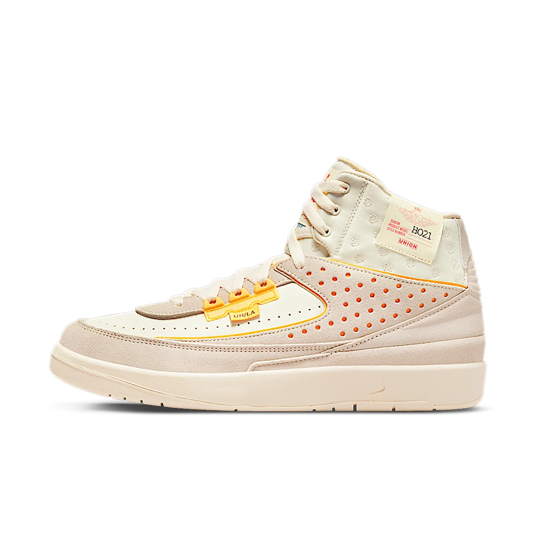 Overkicks - Air Jordan 2 Retro SP Union Rattan (DN3802-200) - vista lateral