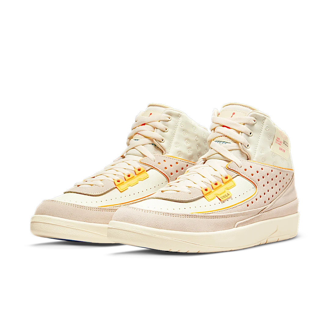 Overkicks - Air Jordan 2 Retro SP Union Rattan (DN3802-200) - vista trasera