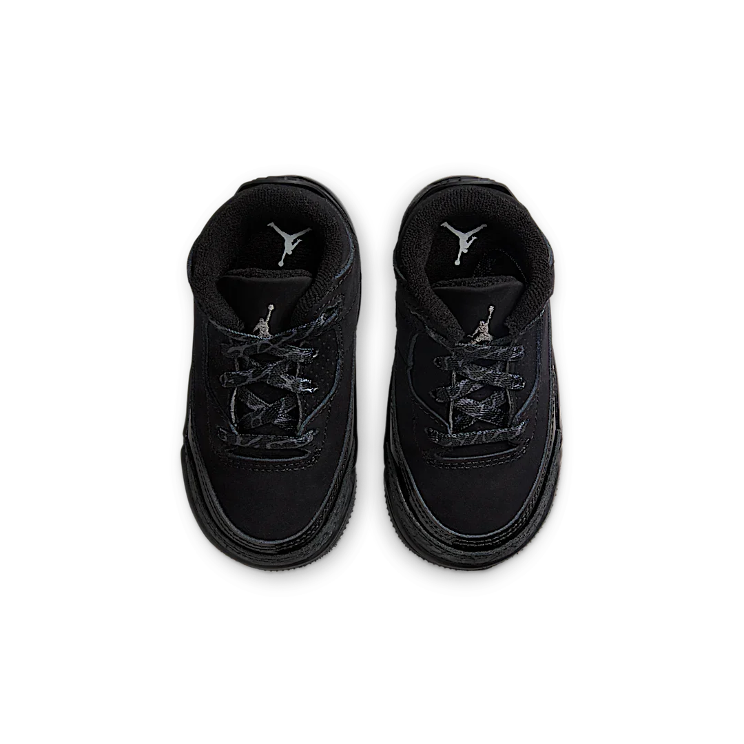 Overkicks - Air Jordan 3 Retro Black Cat (2025) (TD) (DM0968-001) - imagen 3