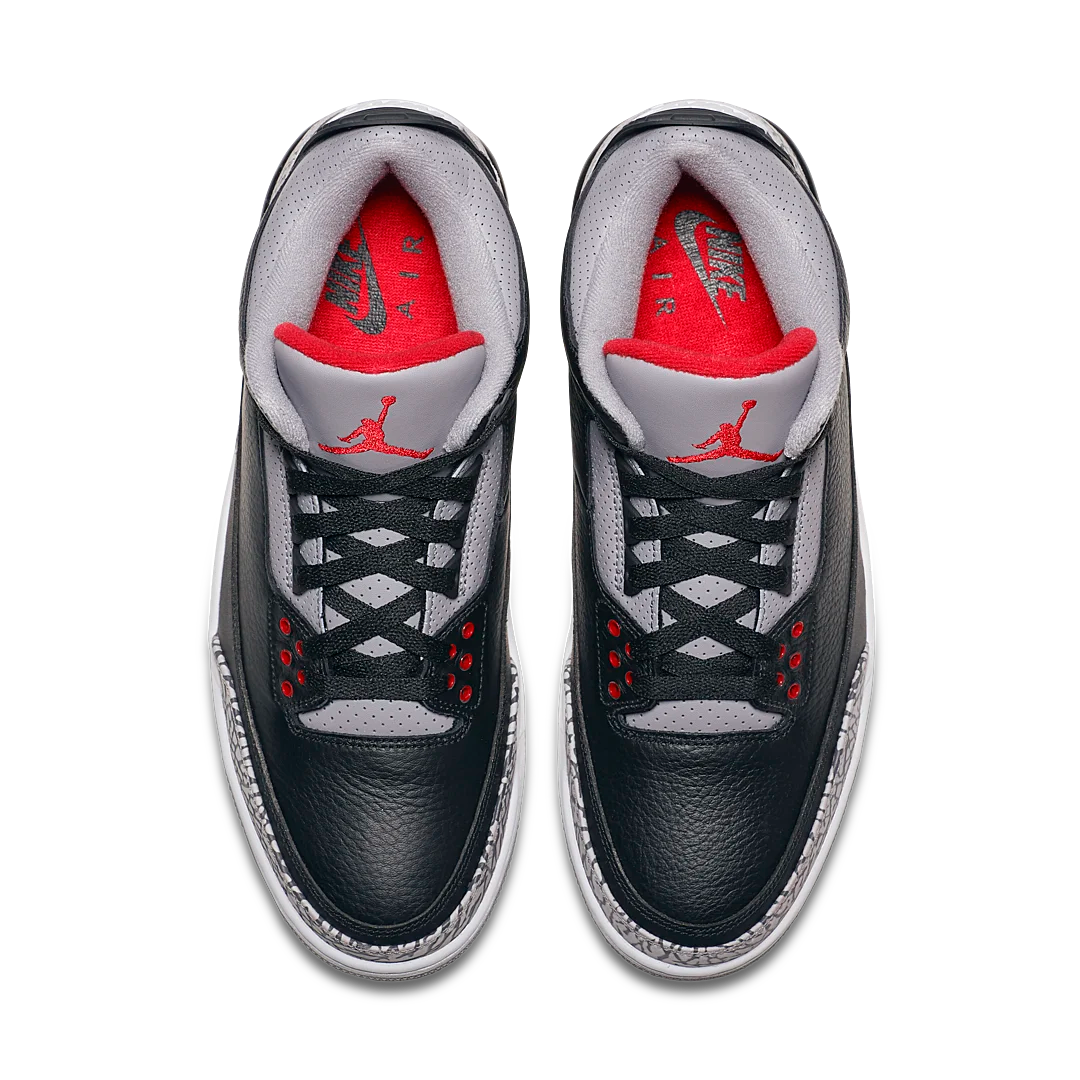 Overkicks - Air Jordan 3 Retro Black Cement (2018) (854262-001) - par completo