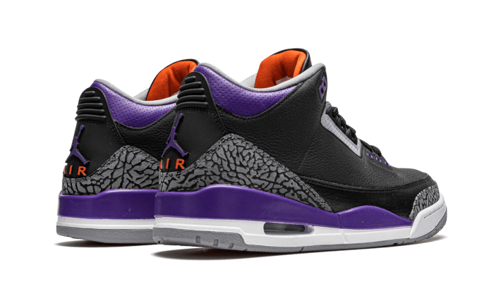 Overkicks - Air Jordan 3 Retro Black Court Purple (CT8532-050) - par completo
